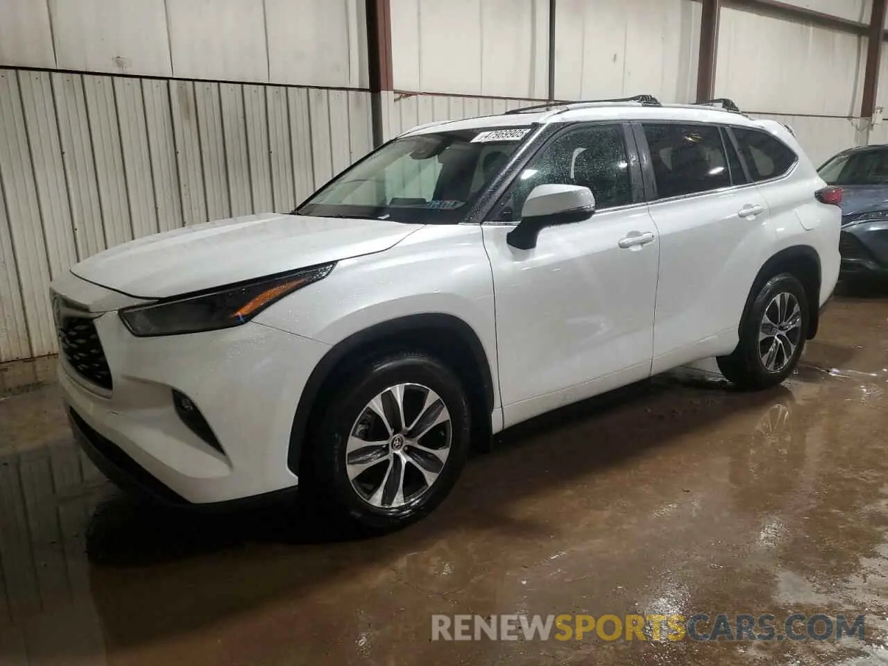 1 fotografías del automóvil dañado 5TDKDRBH3PS042884 TOYOTA HIGHLANDER 2023