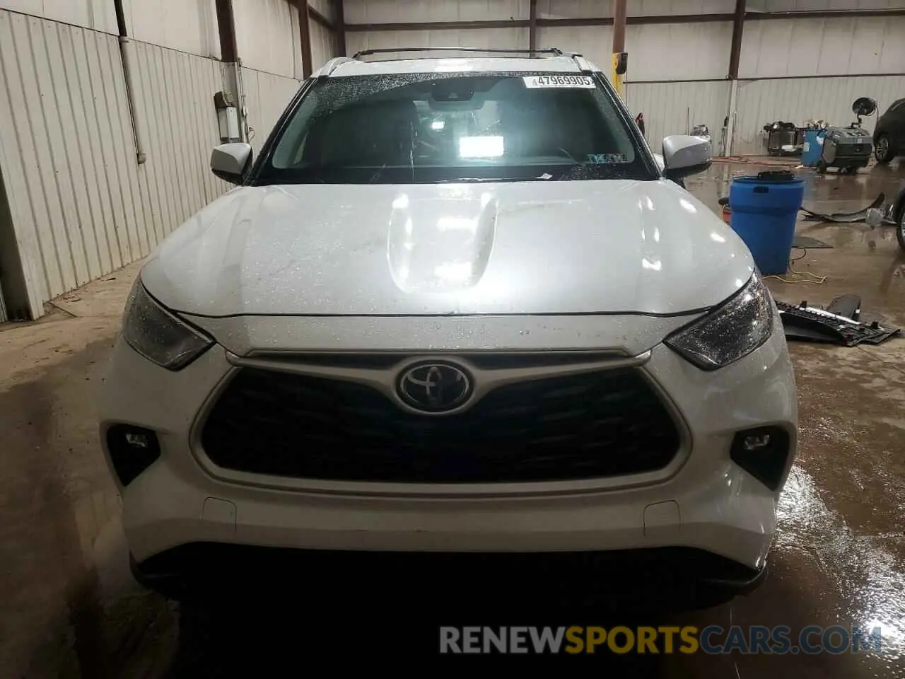 5 fotografías del automóvil dañado 5TDKDRBH3PS042884 TOYOTA HIGHLANDER 2023