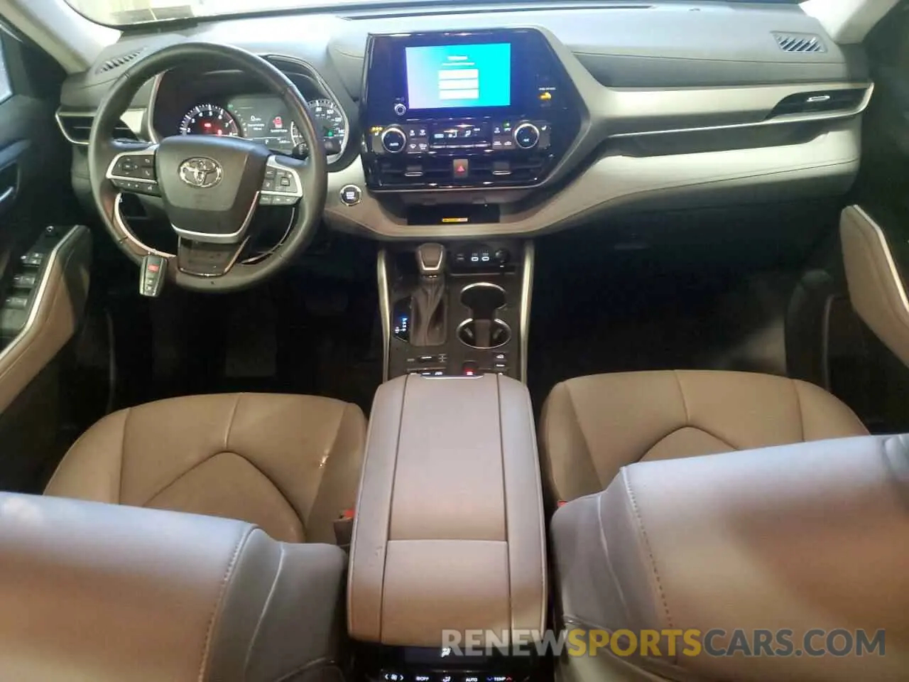 8 fotografías del automóvil dañado 5TDKDRBH3PS042884 TOYOTA HIGHLANDER 2023