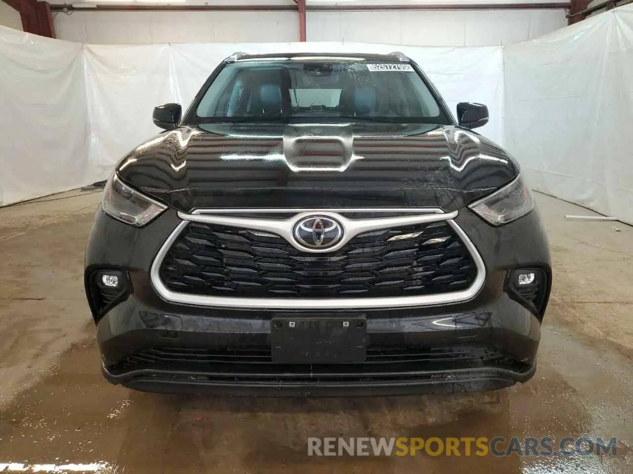 5 fotografías del automóvil dañado 5TDKDRBH3PS503355 TOYOTA HIGHLANDER 2023