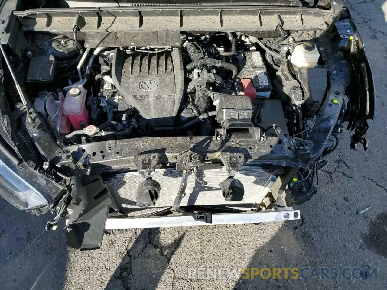 12 fotografías del automóvil dañado 5TDKDRBH3PS510063 TOYOTA HIGHLANDER 2023