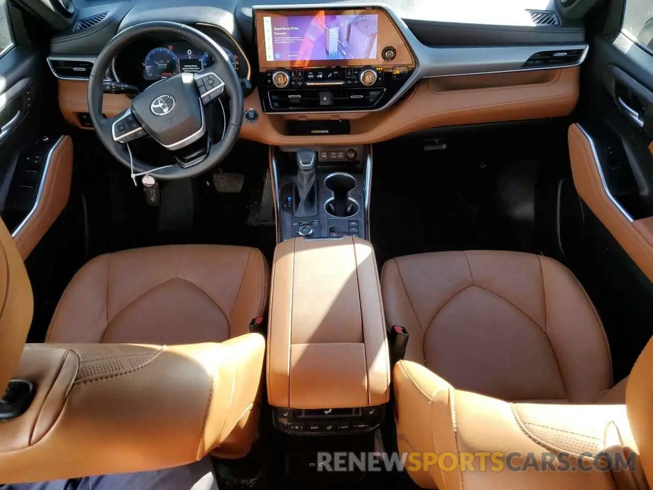 8 fotografías del automóvil dañado 5TDKDRBH3PS510063 TOYOTA HIGHLANDER 2023