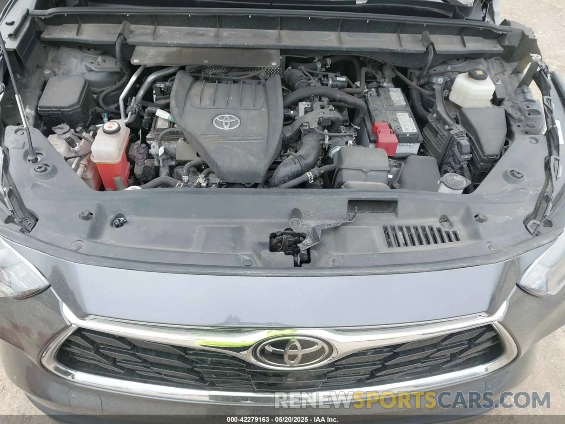 10 fotografías del automóvil dañado 5TDKDRBH4PS000921 TOYOTA HIGHLANDER 2023