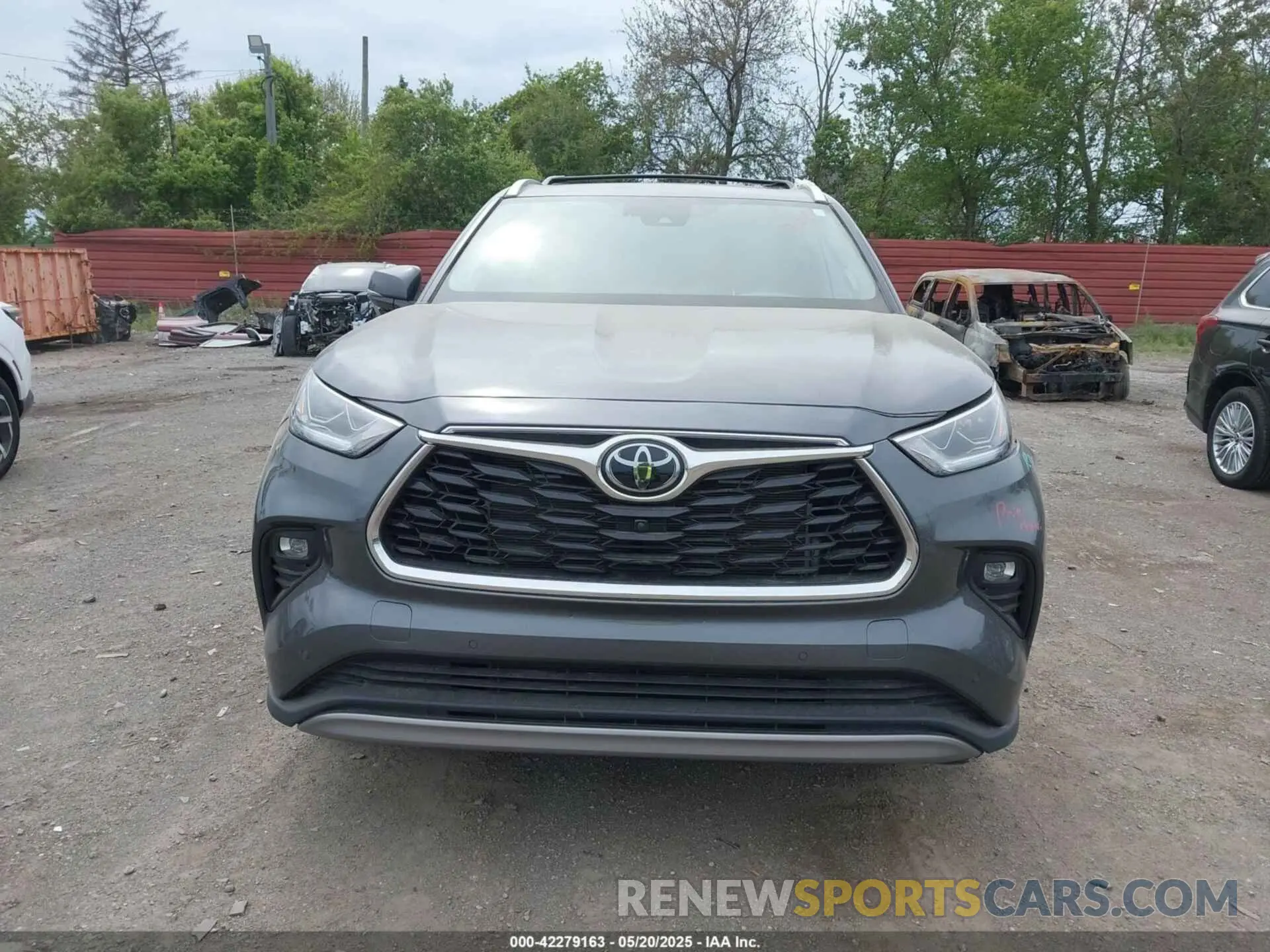 12 fotografías del automóvil dañado 5TDKDRBH4PS000921 TOYOTA HIGHLANDER 2023