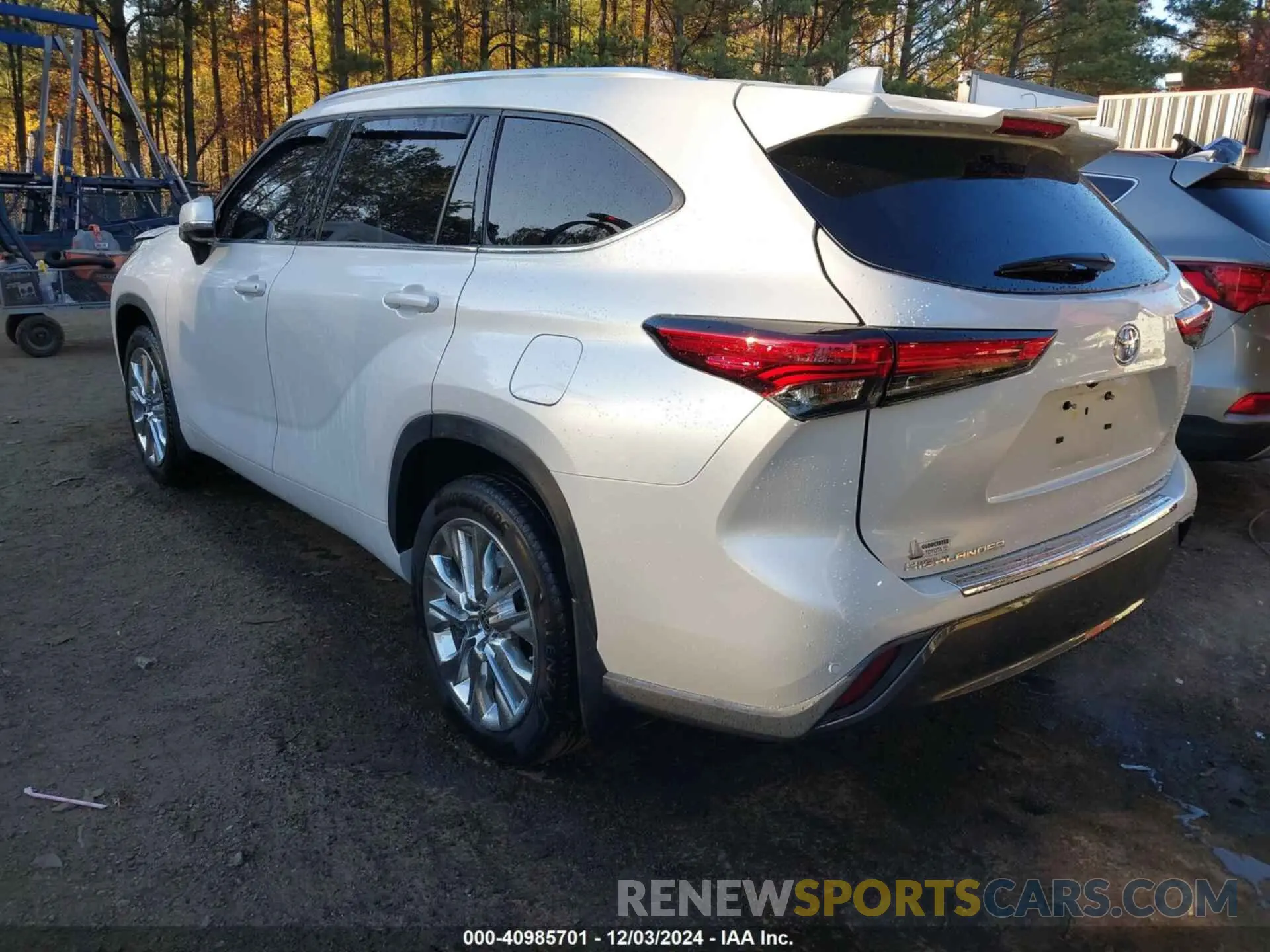 3 fotografías del automóvil dañado 5TDKDRBH4PS018528 TOYOTA HIGHLANDER 2023