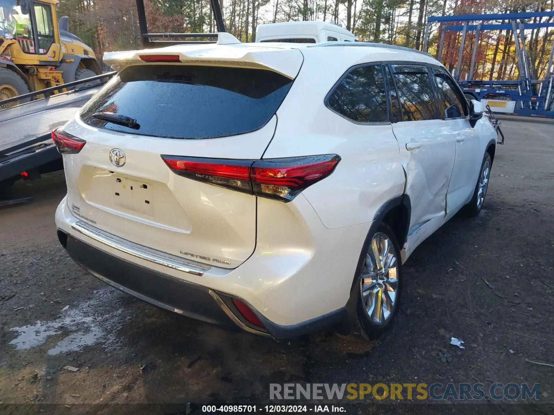 4 fotografías del automóvil dañado 5TDKDRBH4PS018528 TOYOTA HIGHLANDER 2023