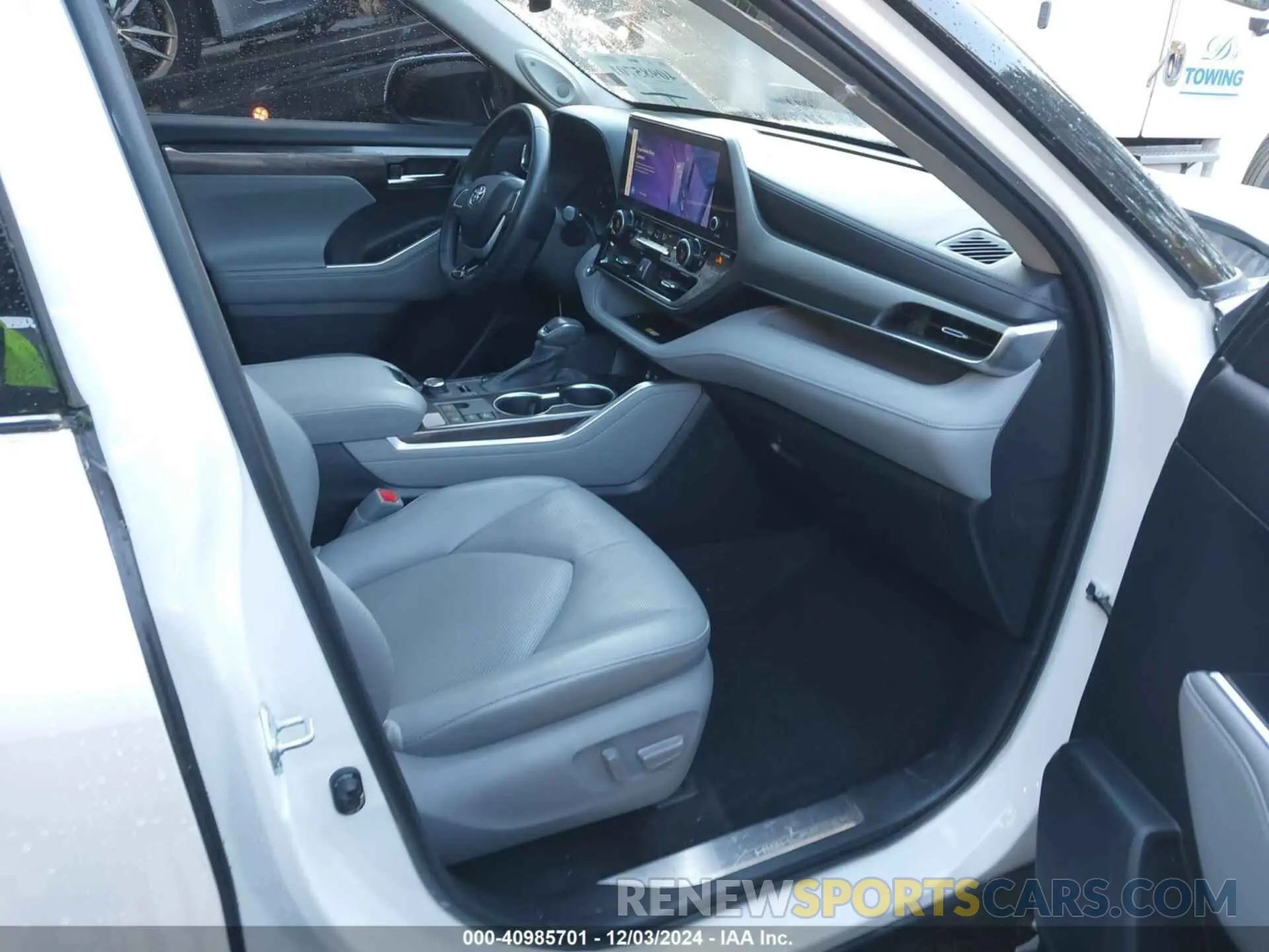 5 fotografías del automóvil dañado 5TDKDRBH4PS018528 TOYOTA HIGHLANDER 2023