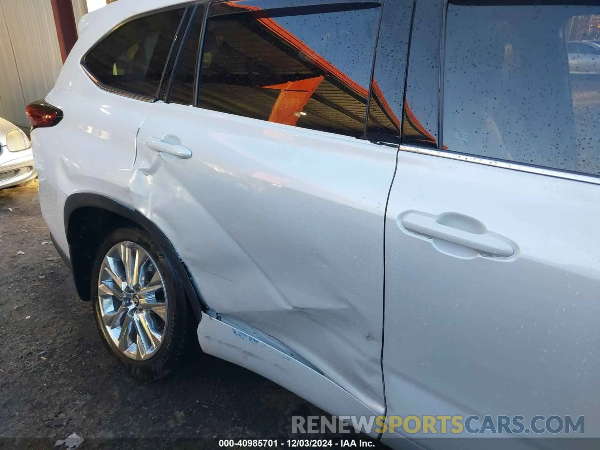 6 fotografías del automóvil dañado 5TDKDRBH4PS018528 TOYOTA HIGHLANDER 2023