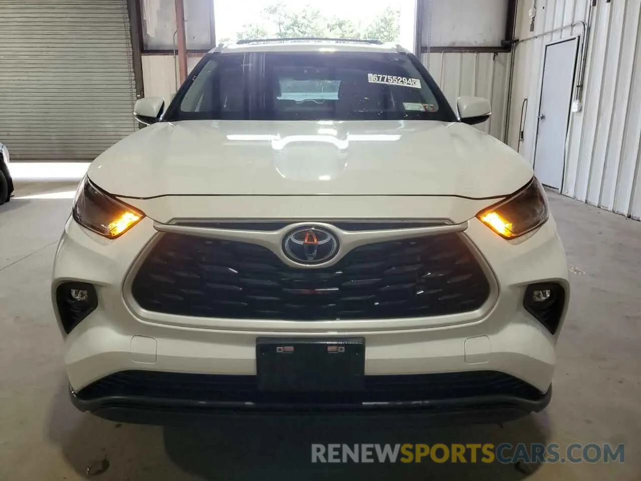 5 fotografías del automóvil dañado 5TDKDRBH4PS023924 TOYOTA HIGHLANDER 2023