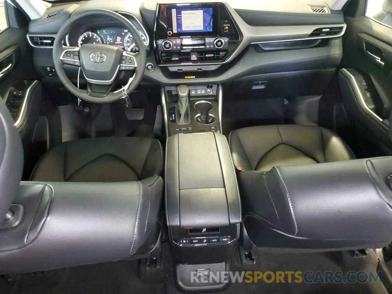 8 fotografías del automóvil dañado 5TDKDRBH4PS023924 TOYOTA HIGHLANDER 2023