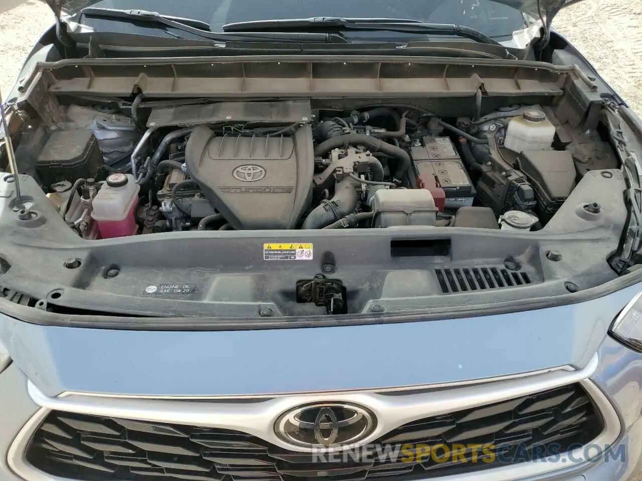 12 fotografías del automóvil dañado 5TDKDRBH4PS038178 TOYOTA HIGHLANDER 2023