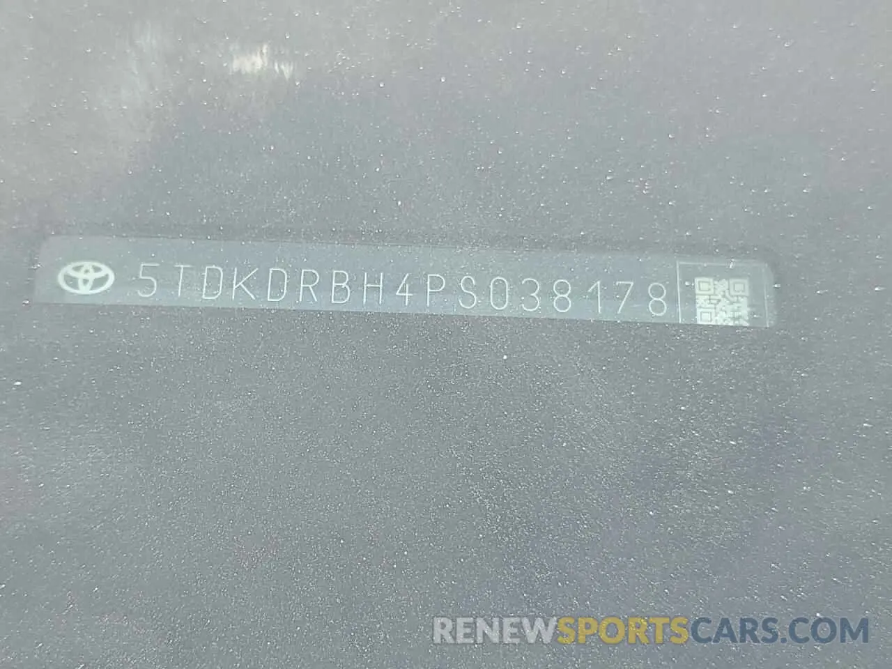 13 fotografías del automóvil dañado 5TDKDRBH4PS038178 TOYOTA HIGHLANDER 2023