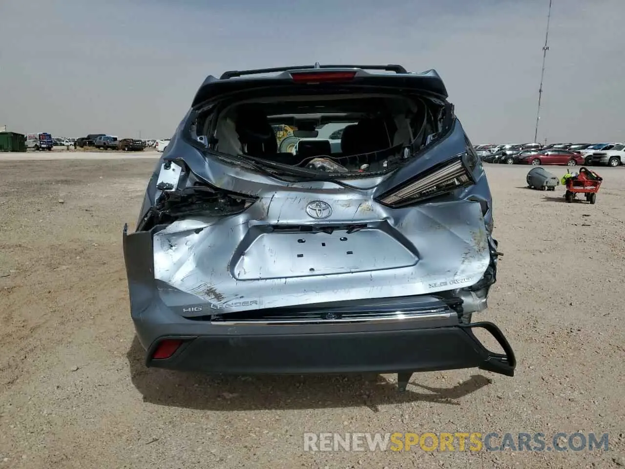 6 fotografías del automóvil dañado 5TDKDRBH4PS038178 TOYOTA HIGHLANDER 2023
