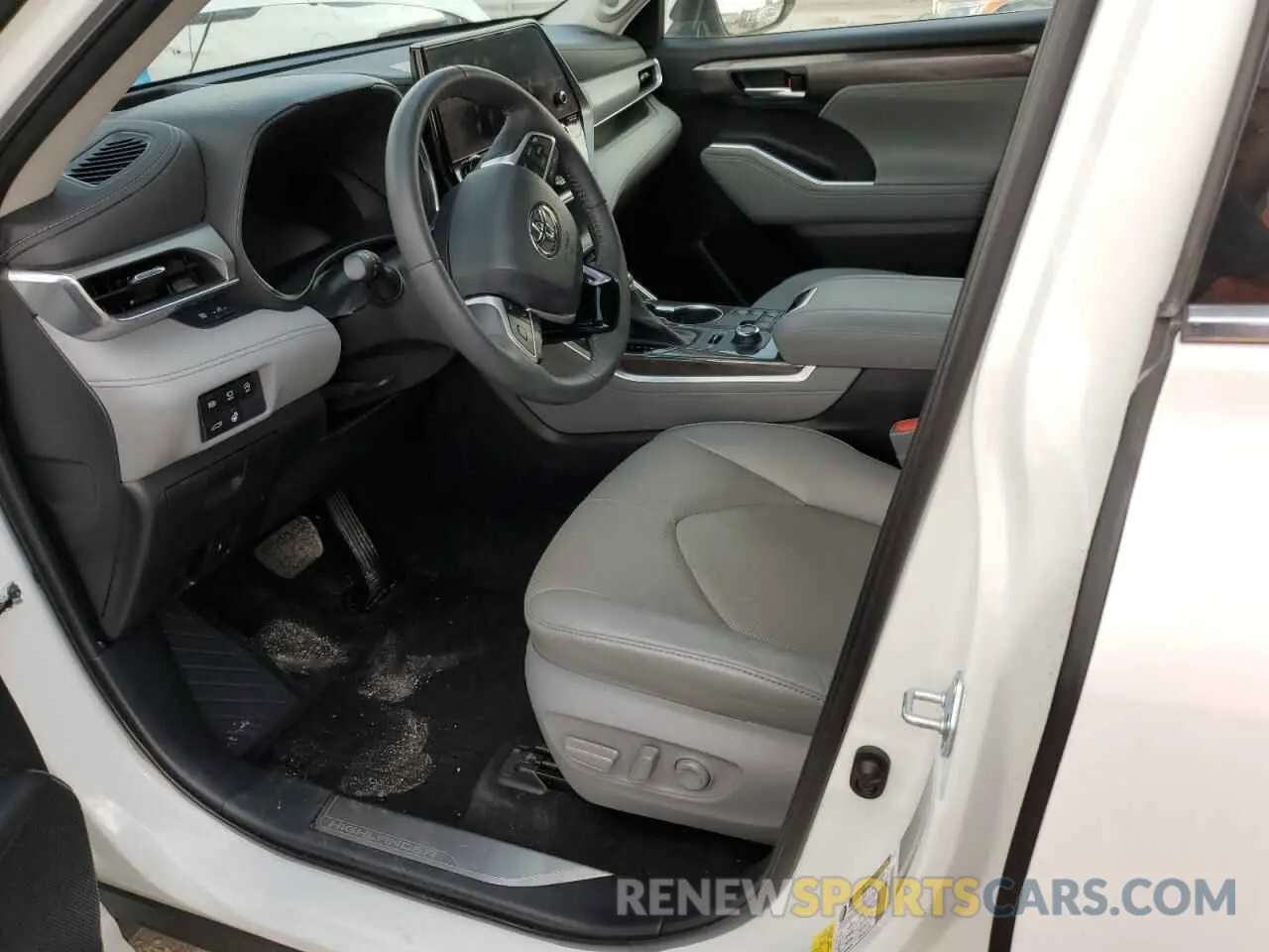 7 fotografías del automóvil dañado 5TDKDRBH4PS510752 TOYOTA HIGHLANDER 2023