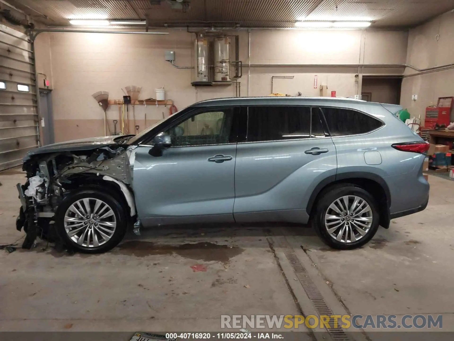 14 fotografías del automóvil dañado 5TDKDRBH4PS528247 TOYOTA HIGHLANDER 2023