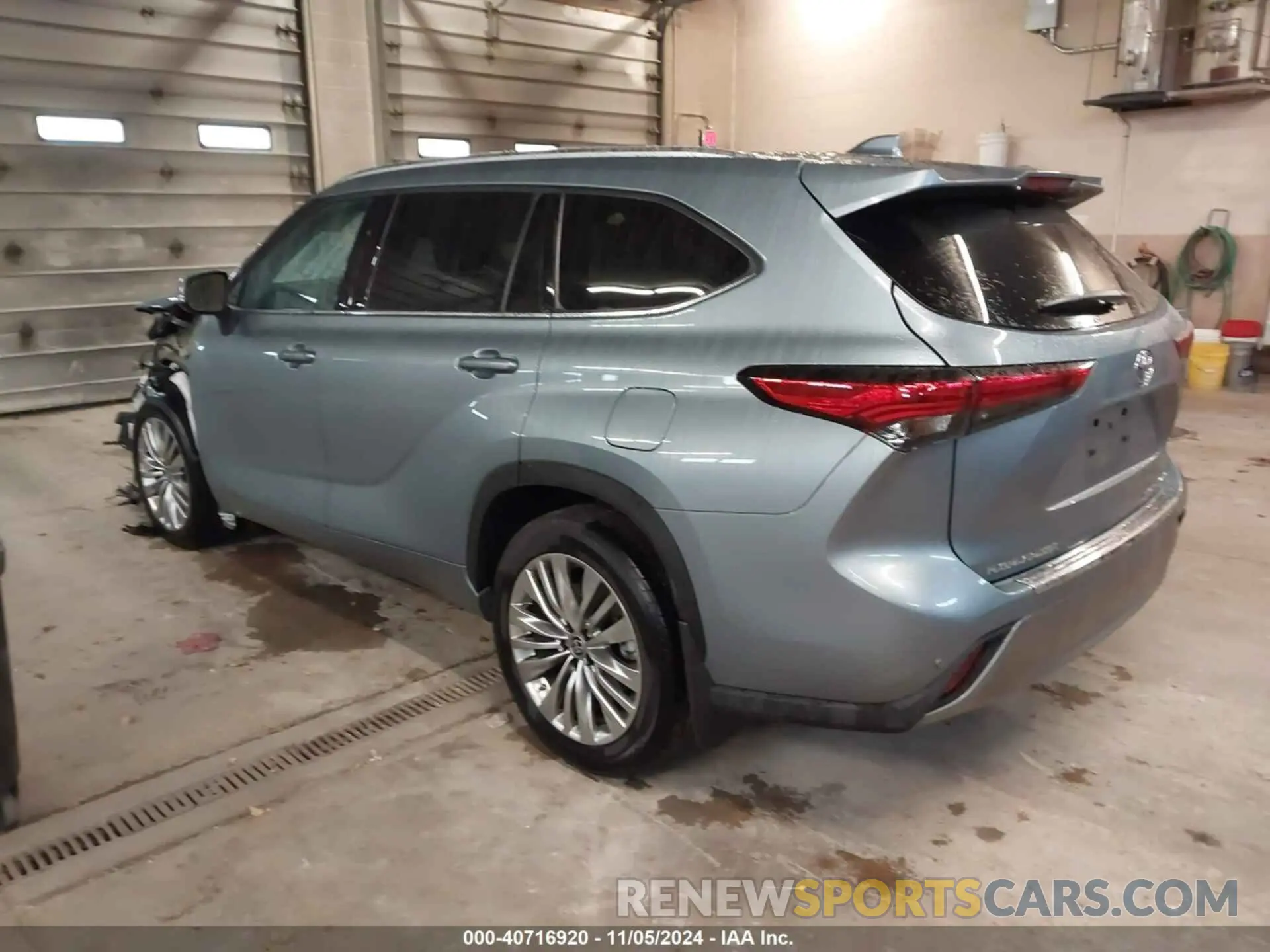 3 fotografías del automóvil dañado 5TDKDRBH4PS528247 TOYOTA HIGHLANDER 2023