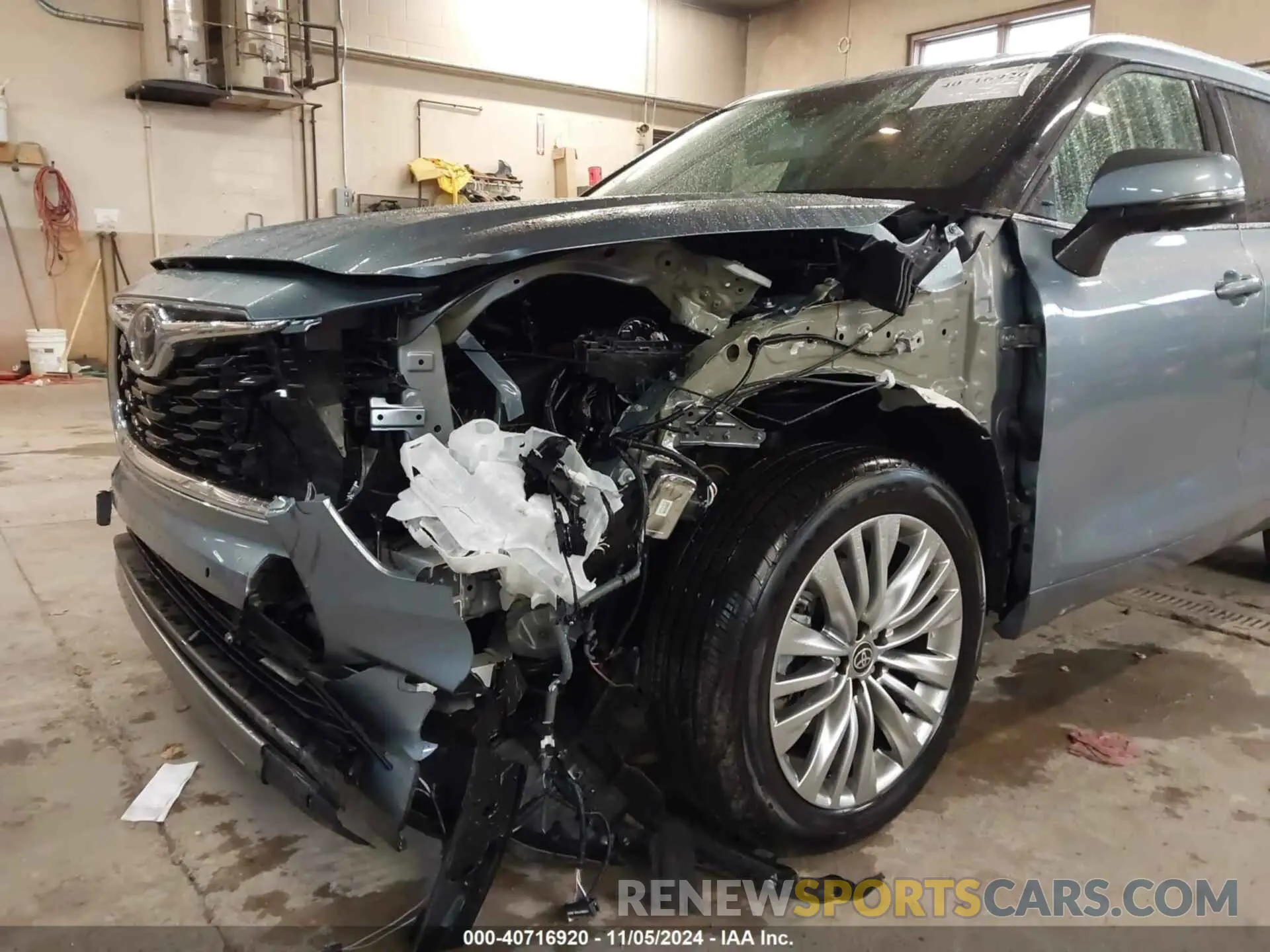 6 fotografías del automóvil dañado 5TDKDRBH4PS528247 TOYOTA HIGHLANDER 2023