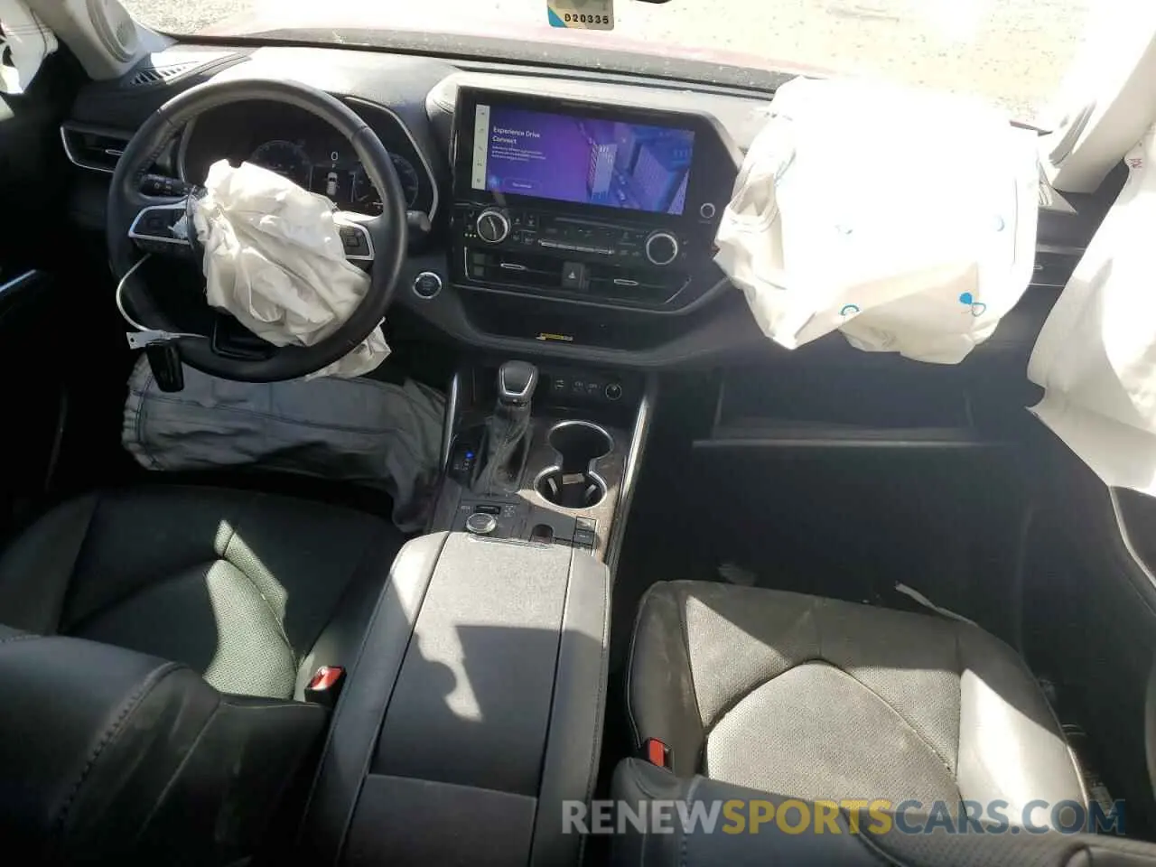 8 fotografías del automóvil dañado 5TDKDRBH5PS009532 TOYOTA HIGHLANDER 2023