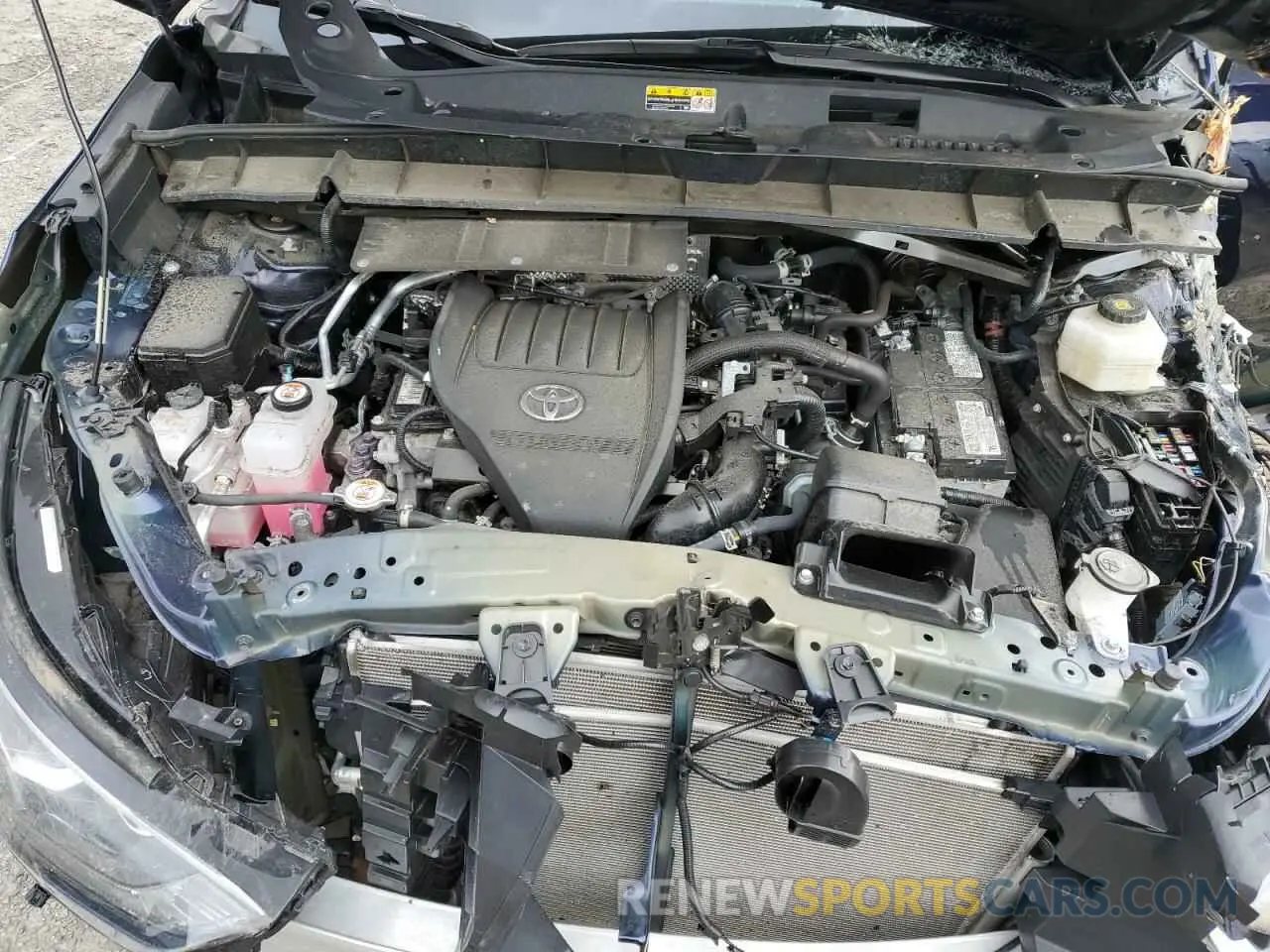 12 fotografías del automóvil dañado 5TDKDRBH5PS035287 TOYOTA HIGHLANDER 2023