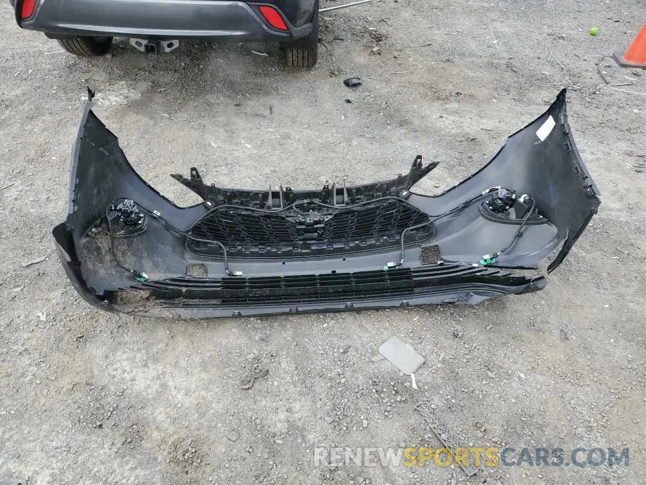 13 fotografías del automóvil dañado 5TDKDRBH5PS035287 TOYOTA HIGHLANDER 2023