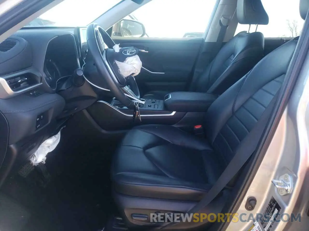 7 fotografías del automóvil dañado 5TDKDRBH5PS046760 TOYOTA HIGHLANDER 2023