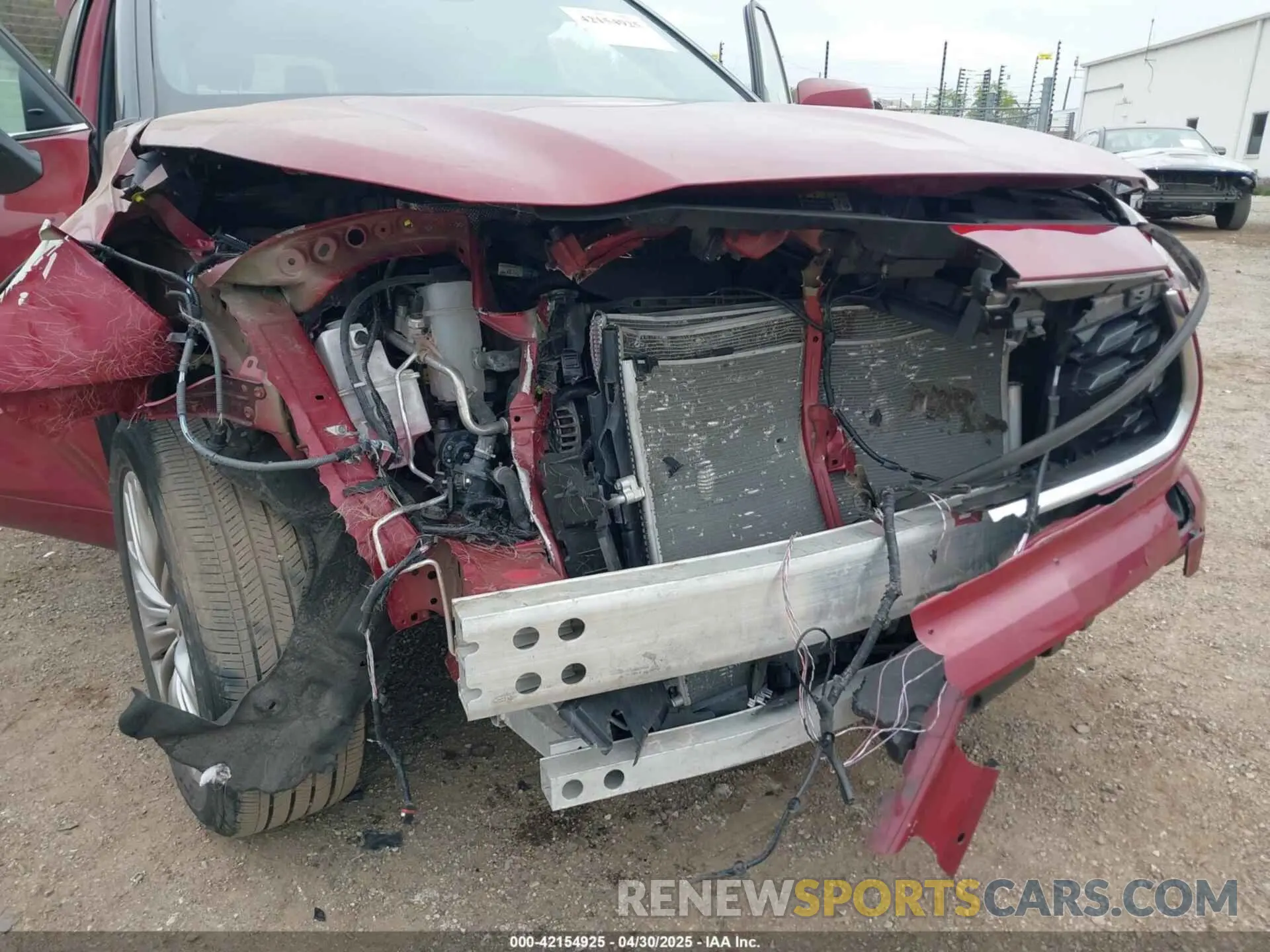 6 fotografías del automóvil dañado 5TDKDRBH5PS507133 TOYOTA HIGHLANDER 2023