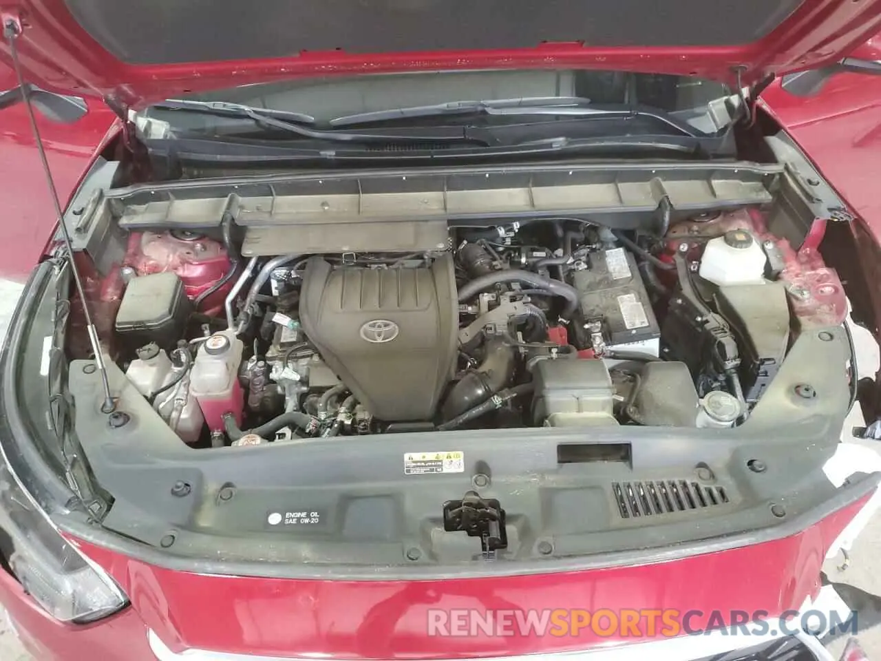 14 fotografías del automóvil dañado 5TDKDRBH6PS000595 TOYOTA HIGHLANDER 2023