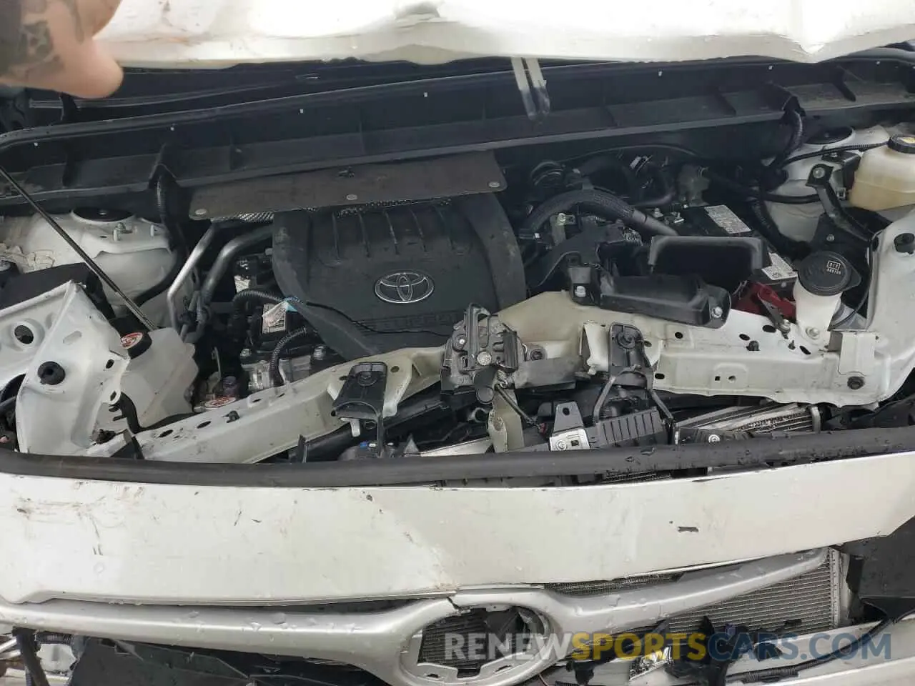 12 fotografías del automóvil dañado 5TDKDRBH6PS004792 TOYOTA HIGHLANDER 2023