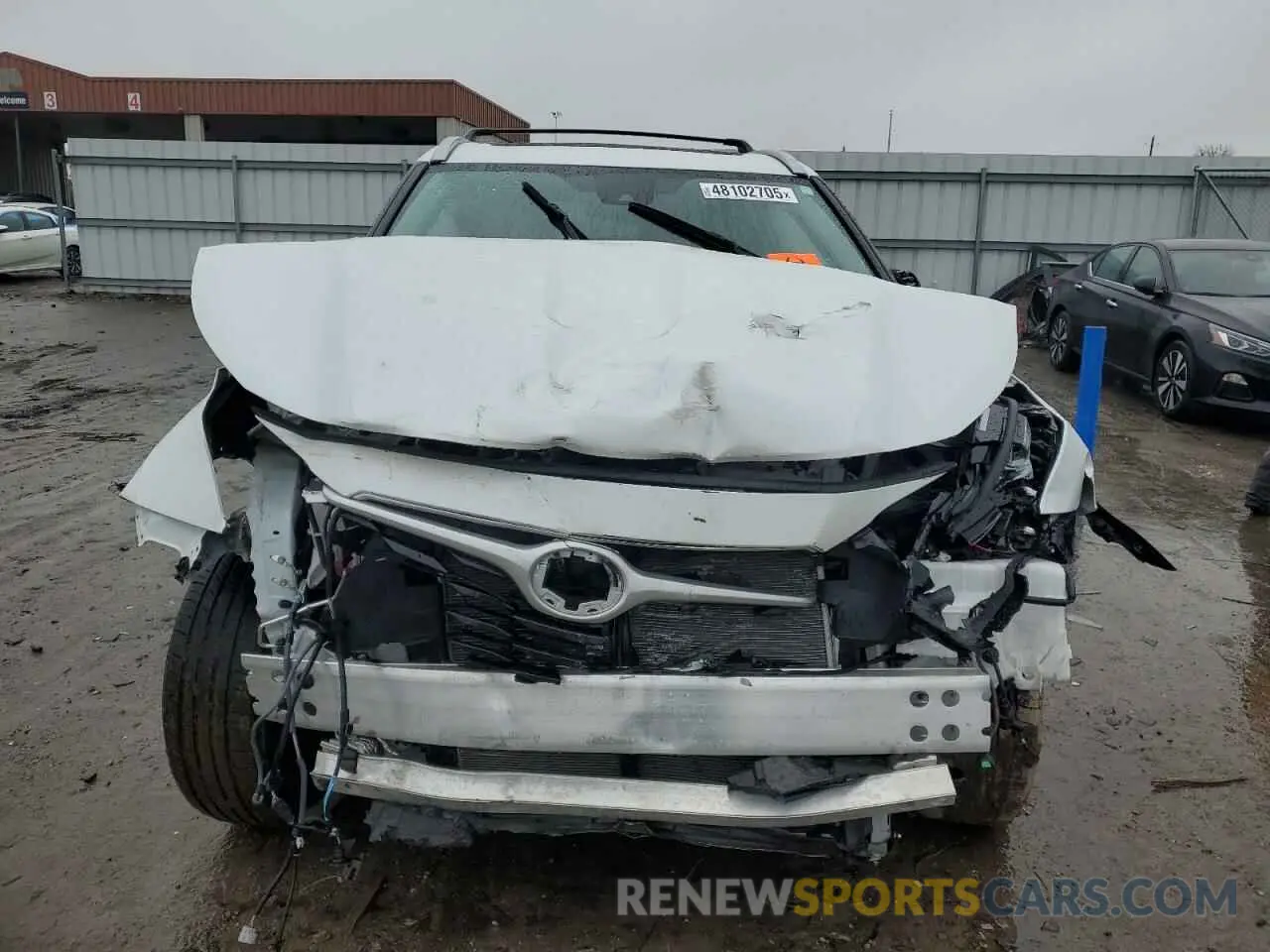 5 fotografías del automóvil dañado 5TDKDRBH6PS004792 TOYOTA HIGHLANDER 2023