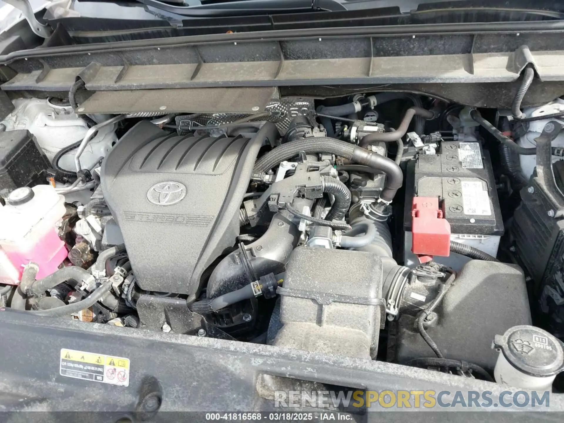 10 fotografías del automóvil dañado 5TDKDRBH6PS010219 TOYOTA HIGHLANDER 2023