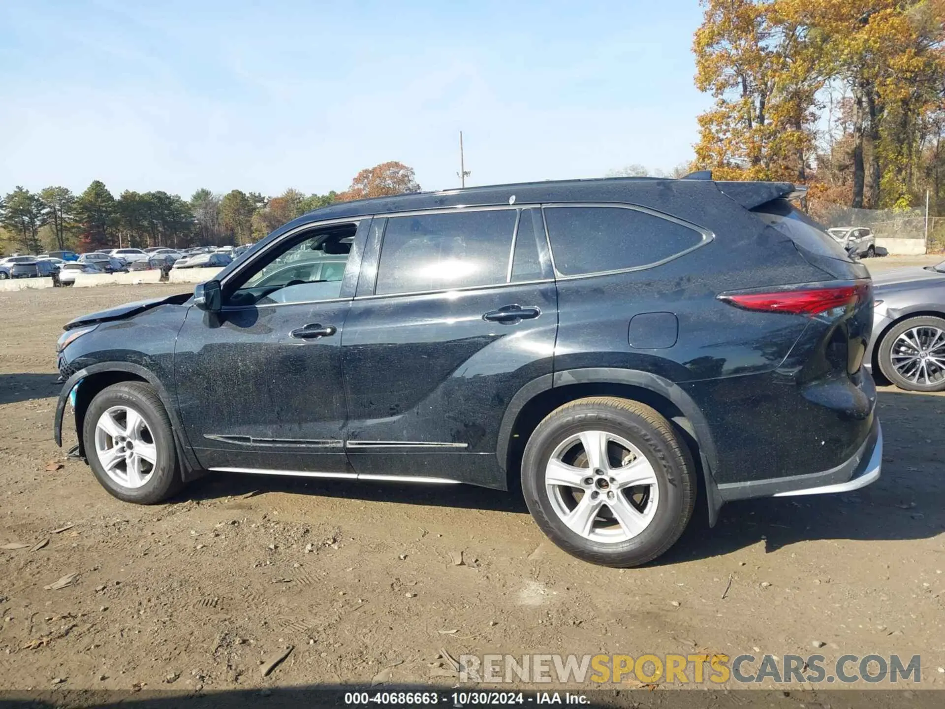 14 fotografías del automóvil dañado 5TDKDRBH6PS017641 TOYOTA HIGHLANDER 2023