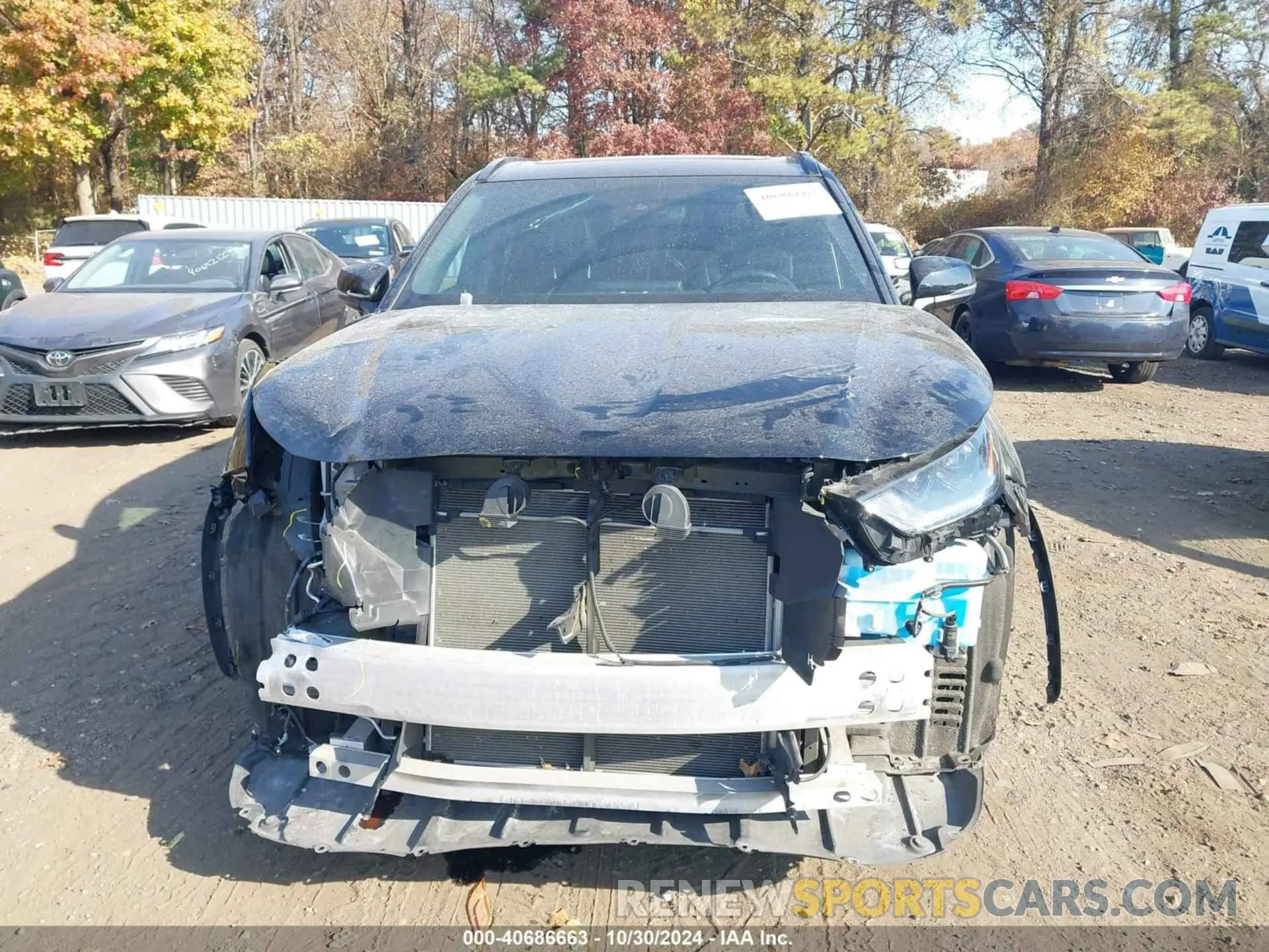 6 fotografías del automóvil dañado 5TDKDRBH6PS017641 TOYOTA HIGHLANDER 2023