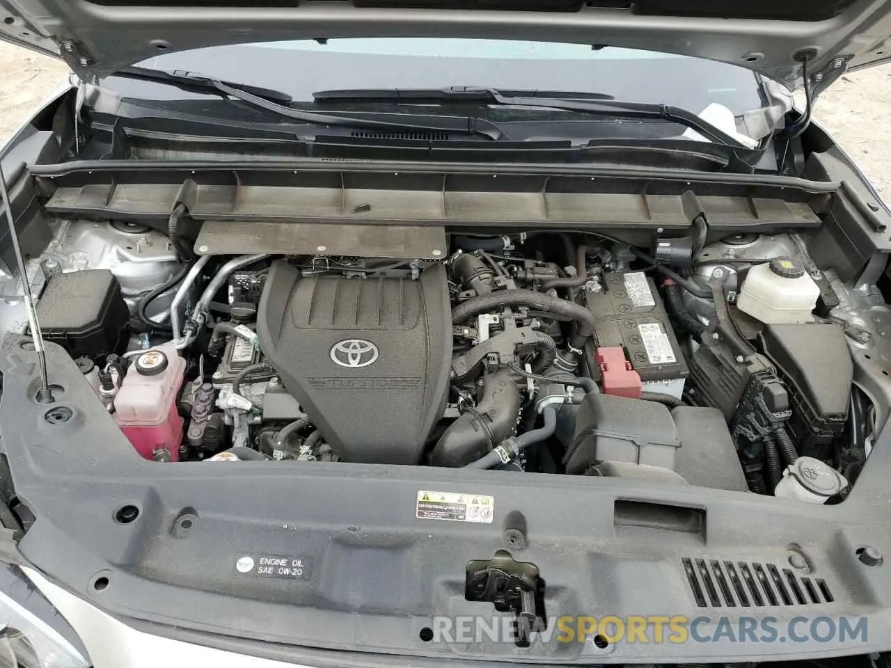 12 fotografías del automóvil dañado 5TDKDRBH6PS027926 TOYOTA HIGHLANDER 2023