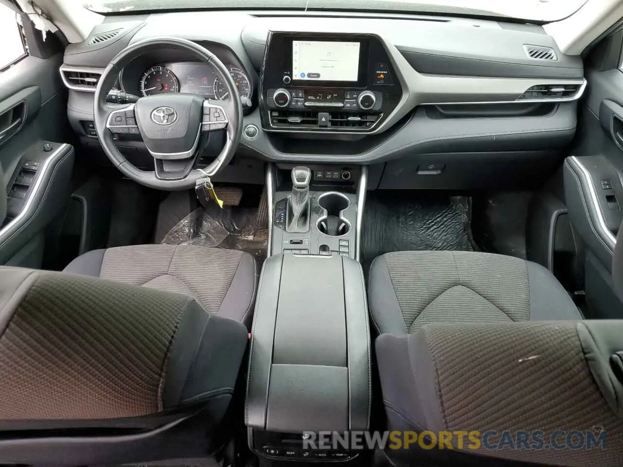 8 fotografías del automóvil dañado 5TDKDRBH6PS027926 TOYOTA HIGHLANDER 2023