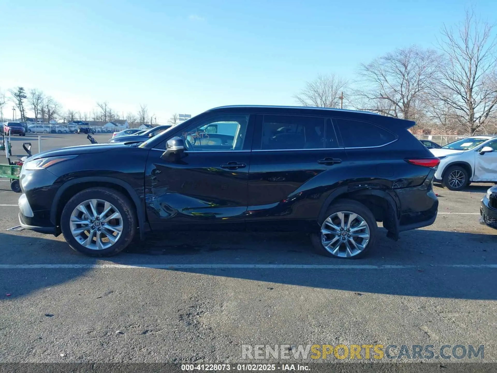 14 fotografías del automóvil dañado 5TDKDRBH6PS035136 TOYOTA HIGHLANDER 2023