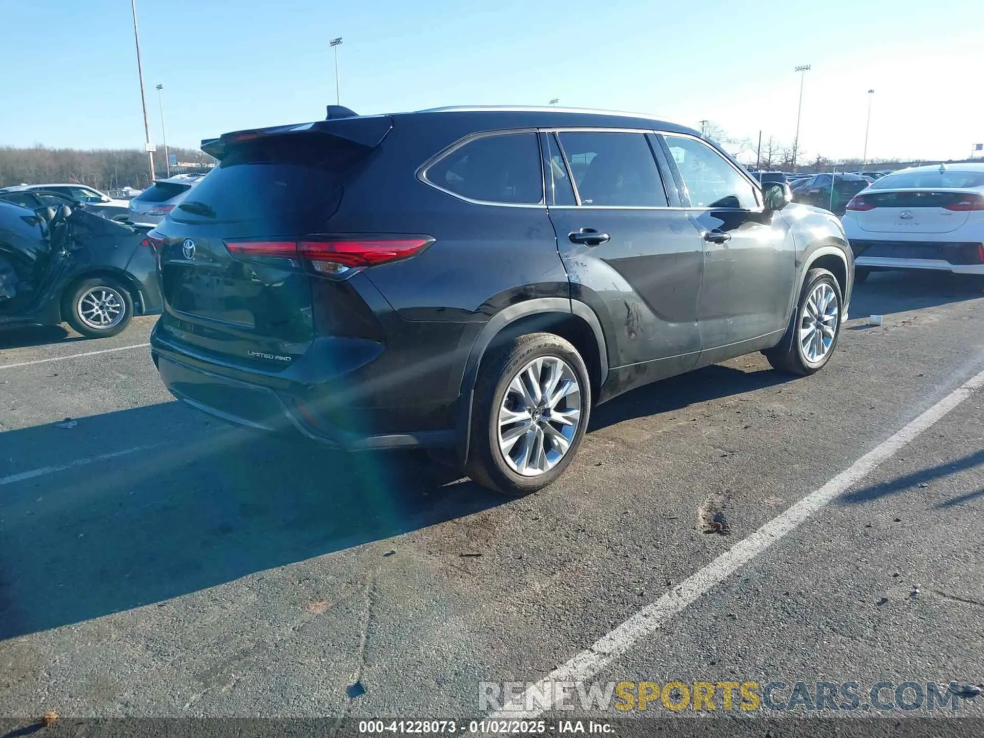 4 fotografías del automóvil dañado 5TDKDRBH6PS035136 TOYOTA HIGHLANDER 2023