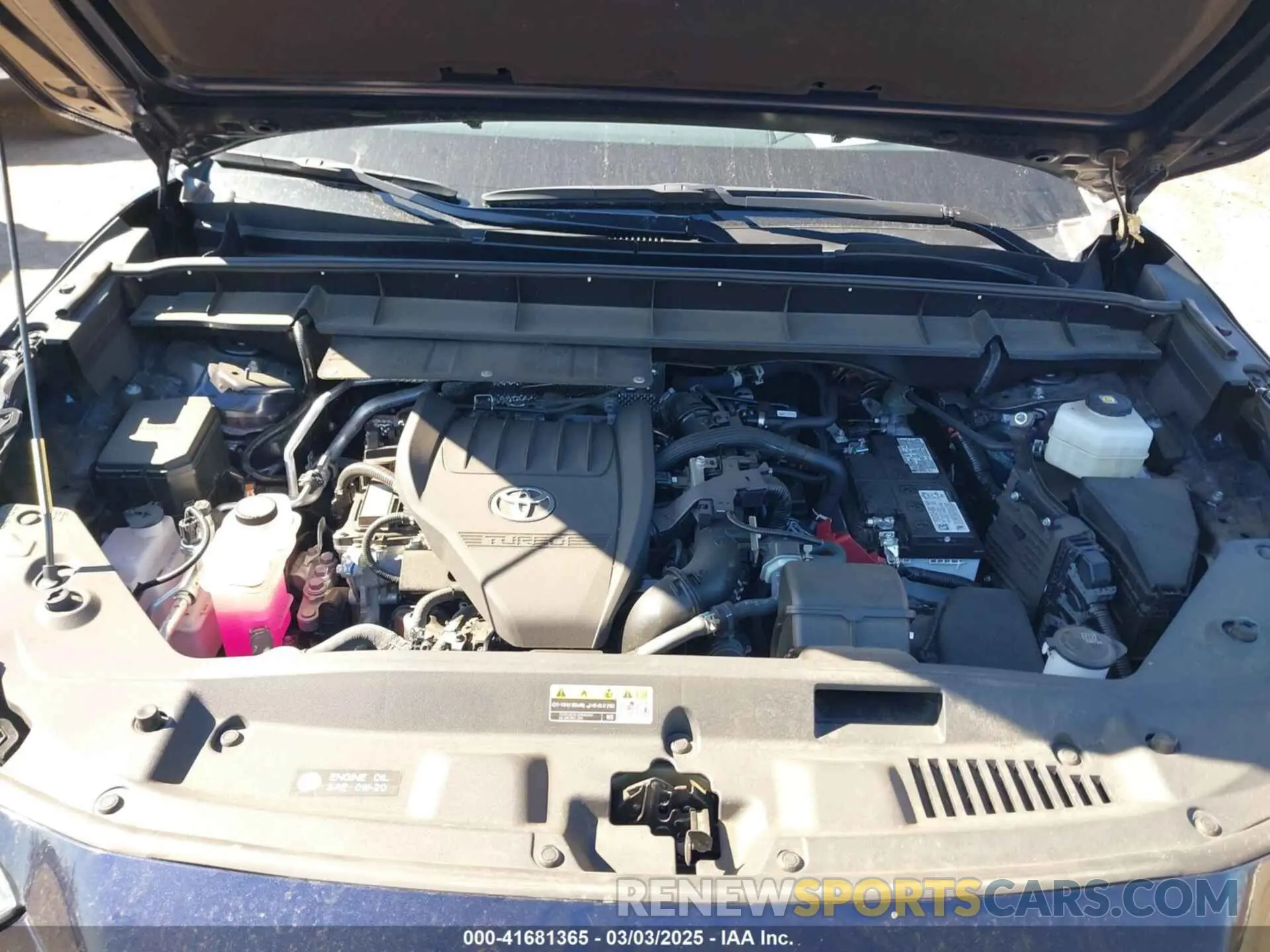 10 fotografías del automóvil dañado 5TDKDRBH6PS035508 TOYOTA HIGHLANDER 2023