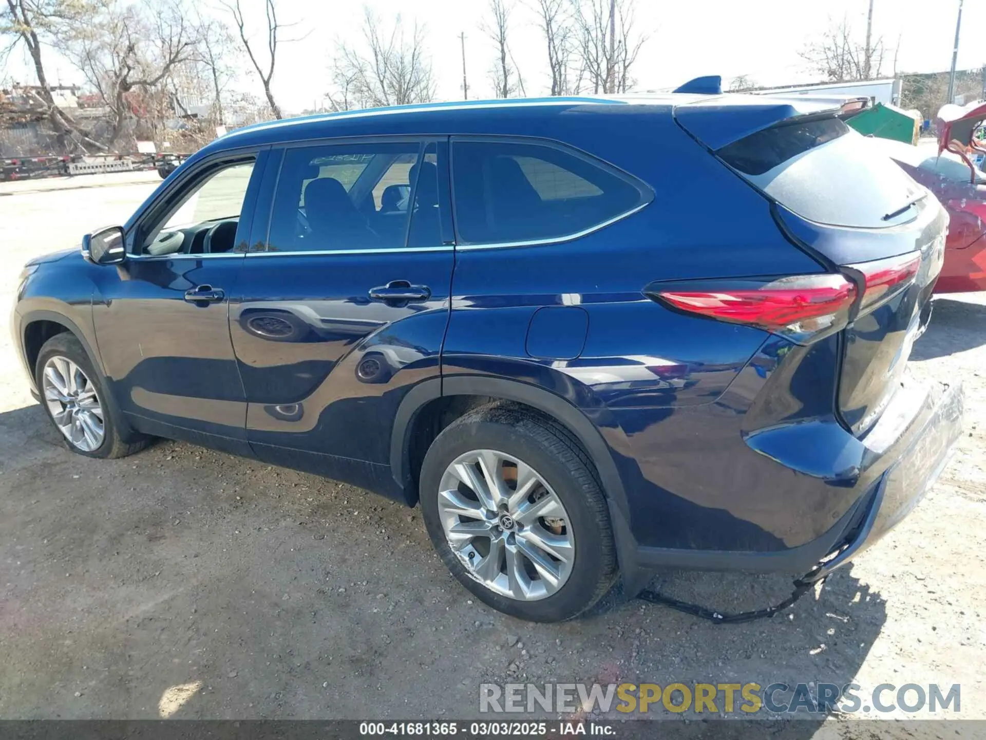 14 fotografías del automóvil dañado 5TDKDRBH6PS035508 TOYOTA HIGHLANDER 2023