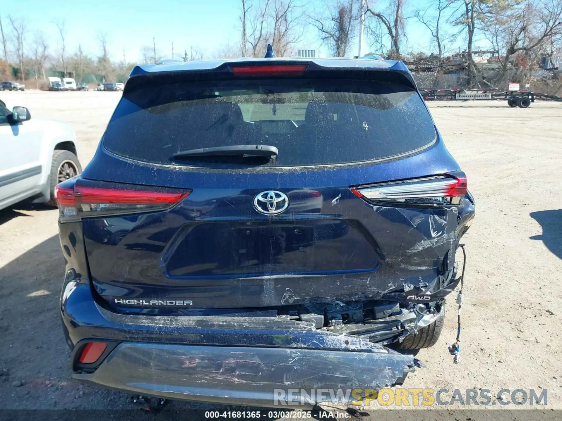 16 fotografías del automóvil dañado 5TDKDRBH6PS035508 TOYOTA HIGHLANDER 2023