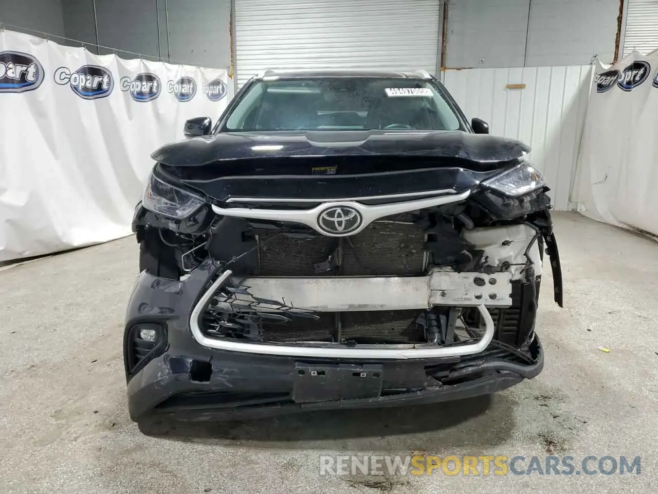 5 fotografías del automóvil dañado 5TDKDRBH6PS507402 TOYOTA HIGHLANDER 2023