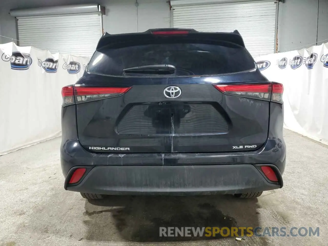 6 fotografías del automóvil dañado 5TDKDRBH6PS507402 TOYOTA HIGHLANDER 2023