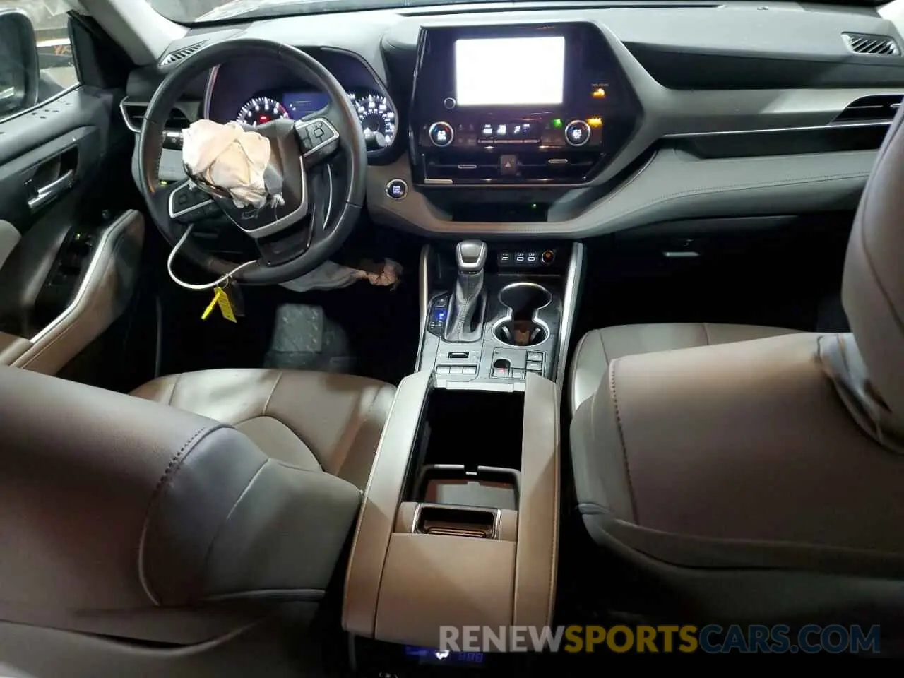 8 fotografías del automóvil dañado 5TDKDRBH6PS507402 TOYOTA HIGHLANDER 2023