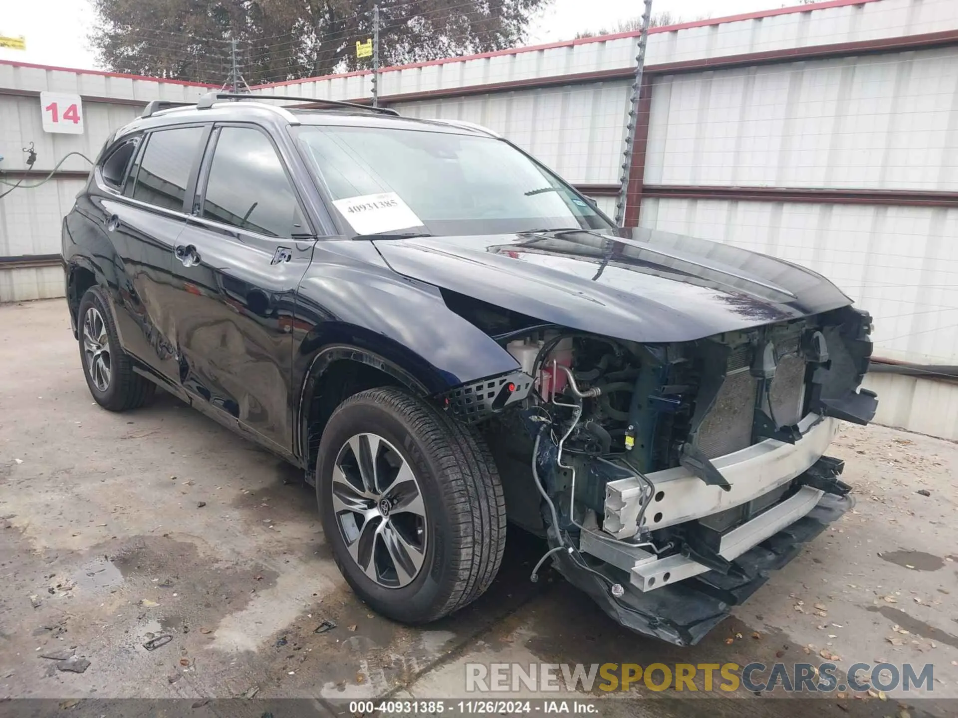 1 fotografías del automóvil dañado 5TDKDRBH7PS012979 TOYOTA HIGHLANDER 2023