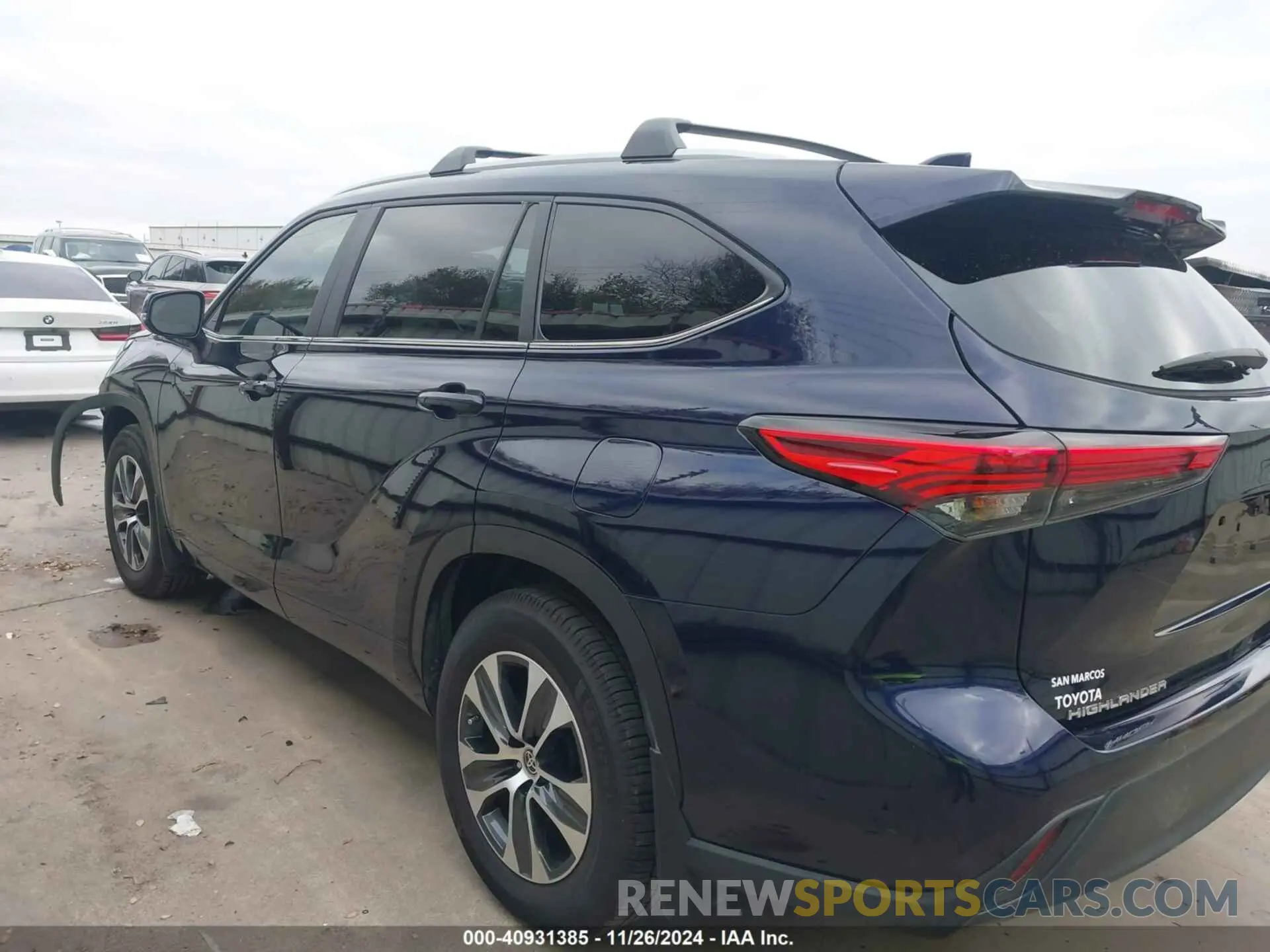 15 fotografías del automóvil dañado 5TDKDRBH7PS012979 TOYOTA HIGHLANDER 2023