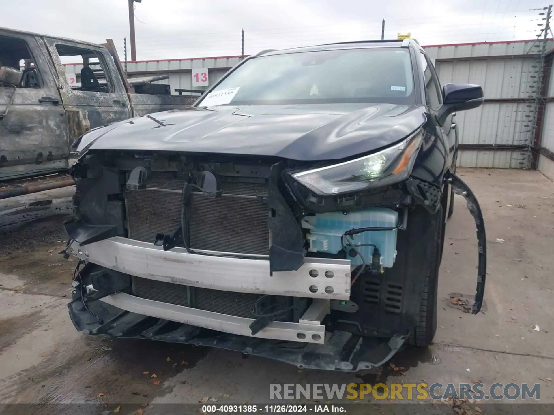 6 fotografías del automóvil dañado 5TDKDRBH7PS012979 TOYOTA HIGHLANDER 2023