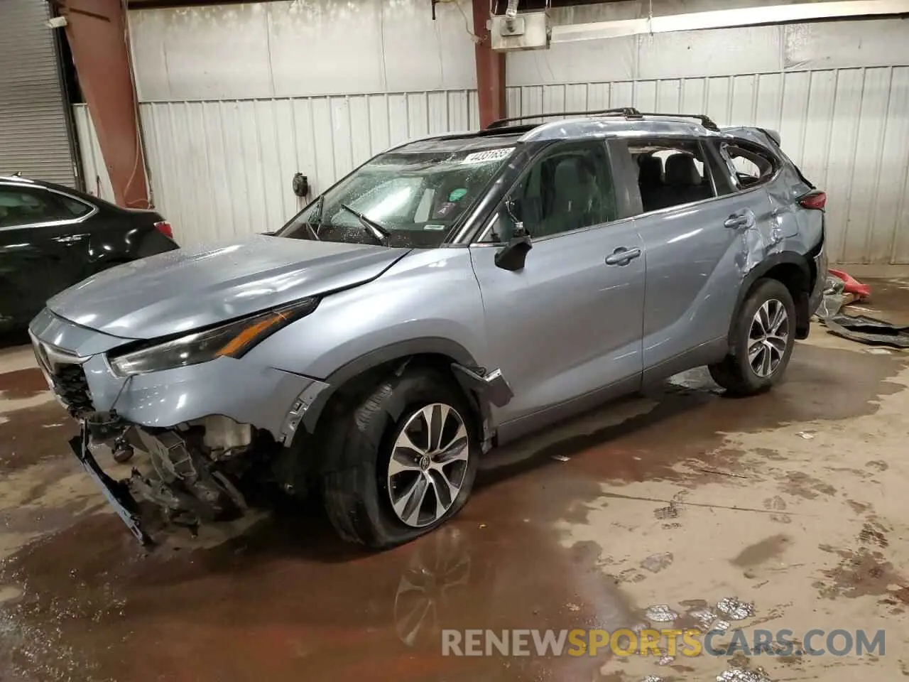 1 fotografías del automóvil dañado 5TDKDRBH7PS026817 TOYOTA HIGHLANDER 2023