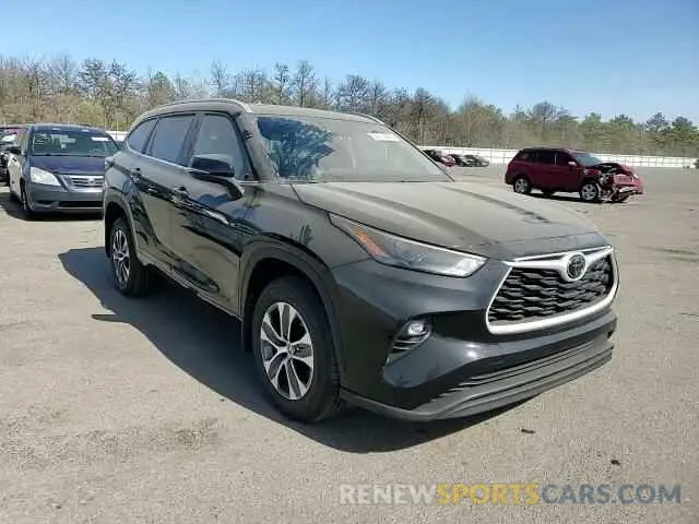 14 fotografías del automóvil dañado 5TDKDRBH7PS038675 TOYOTA HIGHLANDER 2023