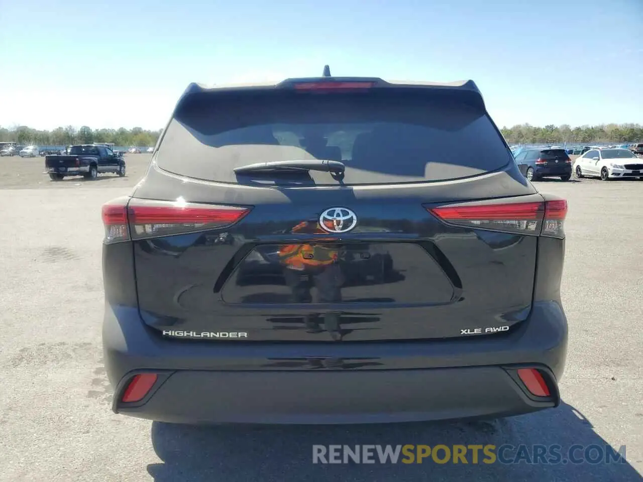 6 fotografías del automóvil dañado 5TDKDRBH7PS038675 TOYOTA HIGHLANDER 2023