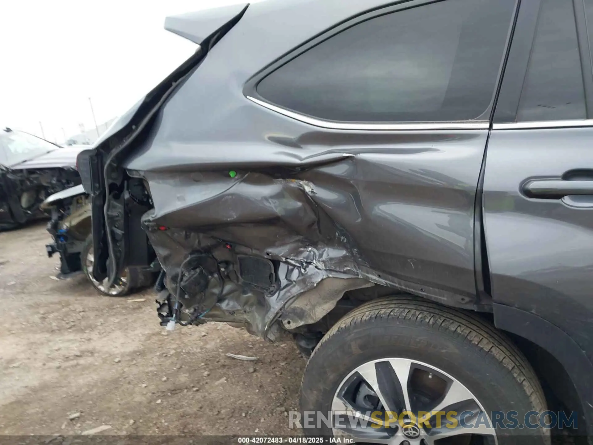 6 fotografías del automóvil dañado 5TDKDRBH7PS044010 TOYOTA HIGHLANDER 2023