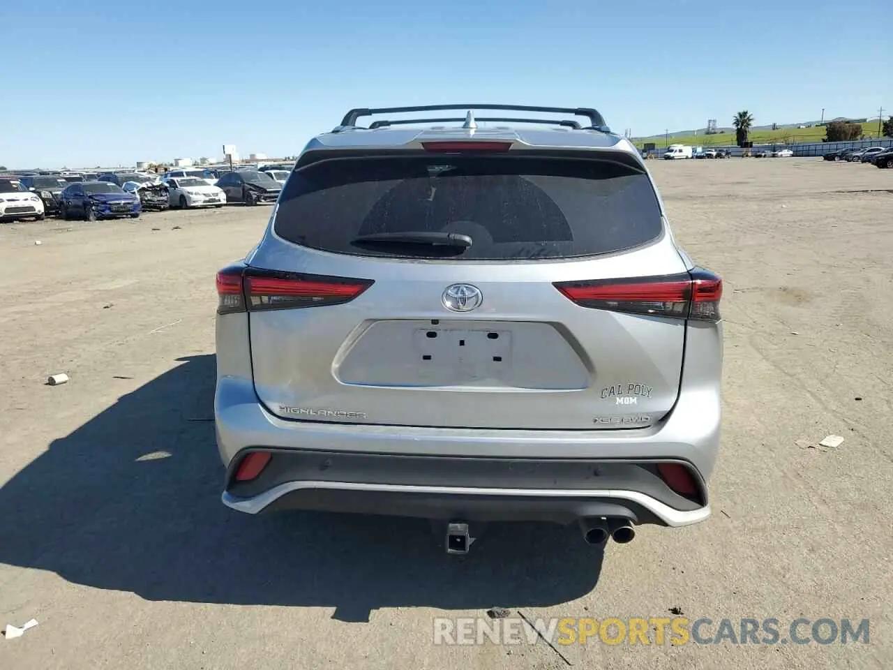6 fotografías del automóvil dañado 5TDKDRBH7PS507456 TOYOTA HIGHLANDER 2023